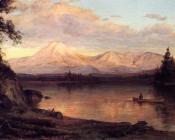 弗雷德里克埃德温丘奇 - View of Mount Katahdin